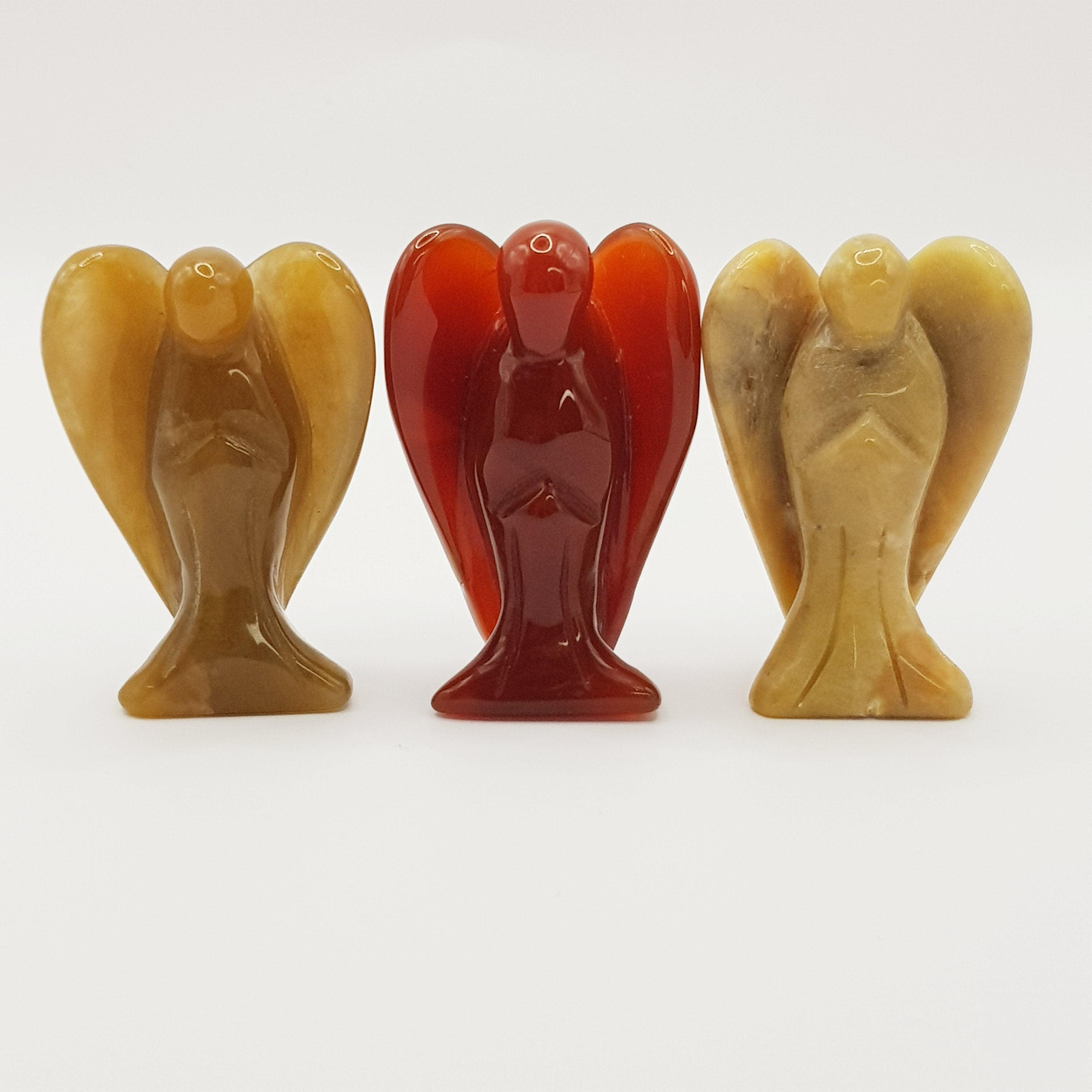 Schutzengel aus Achat - World of Crystals