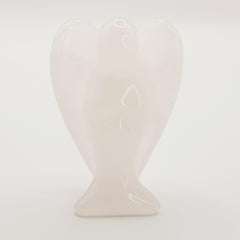 Schutzengel aus Rosenquarz - World of Crystals