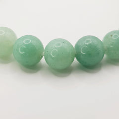 Amazonit-Perlenarmband – One-Size, Dehnbar, Handgefertigt - World of Crystals