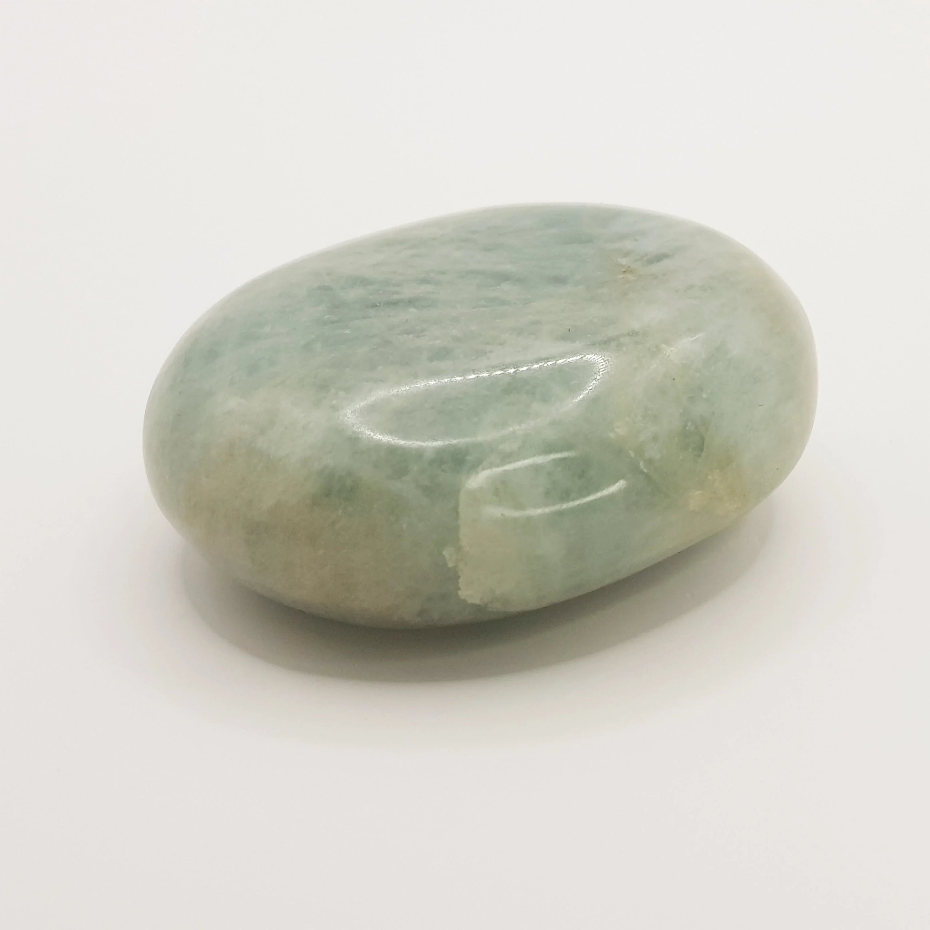 Aquamarin-Palmstein – 5cm, Handgefertigt - World of Crystals