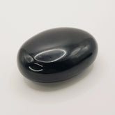 Schwarzer Obsidian-Palmstein – 5cm, Handgefertigt - World of Crystals