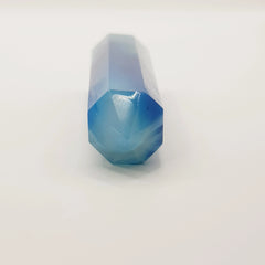 Blauer Onyx-Obelisk Turm – 5-15cm, Handgefertigt - World of Crystals