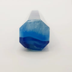 Blauer Onyx-Obelisk Turm – 5-15cm, Handgefertigt - World of Crystals