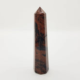 Mahagoni Obsidian-Obelisk Turm – 5-15cm, Handgefertigt - World of Crystals