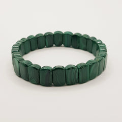 Malachit-Premium Edelarmband – One-Size - World of Crystals