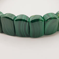 Malachit-Premium Edelarmband – One-Size - World of Crystals