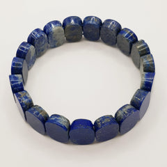 Lapislazuli-Premium Edelarmband – One-Size - World of Crystals