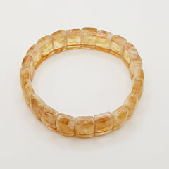 Citrin-Premium Edelarmband – One-Size - World of Crystals