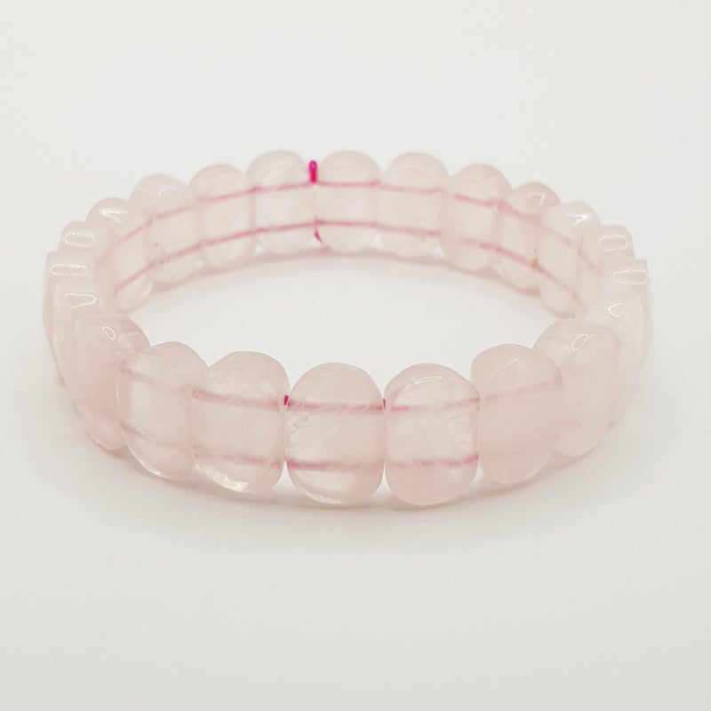 Premium Edelarmband – Rosenquarz