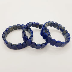 Lapislazuli-Premium Edelarmband – One-Size - World of Crystals