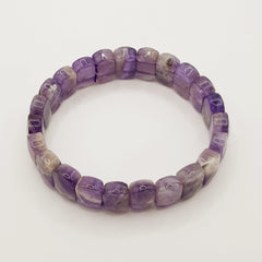 Traum Amethyst-Premium Edelarmband – One-Size - World of Crystals