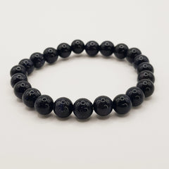 Perlenarmband - Blauer Sandstein