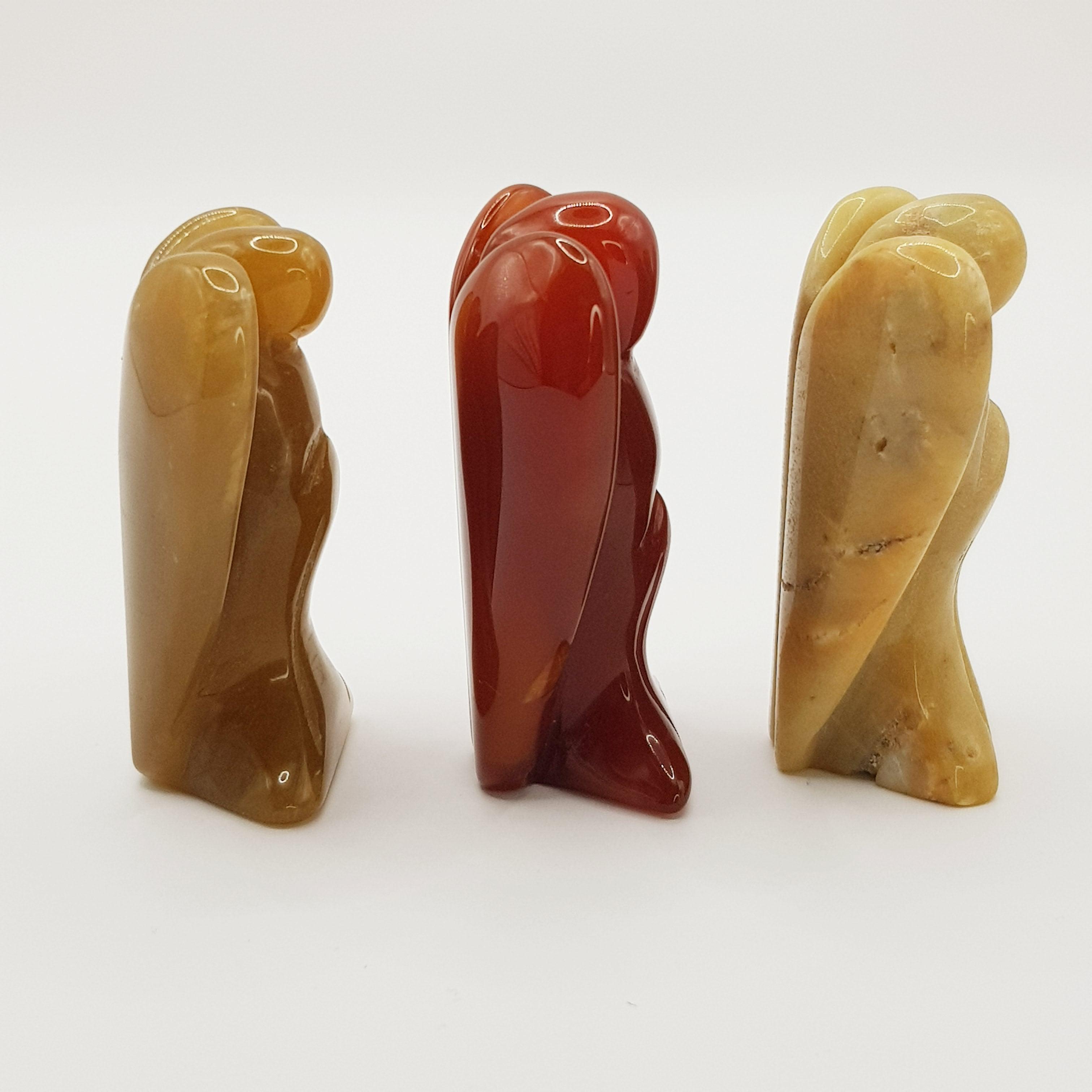 Schutzengel aus Achat - World of Crystals