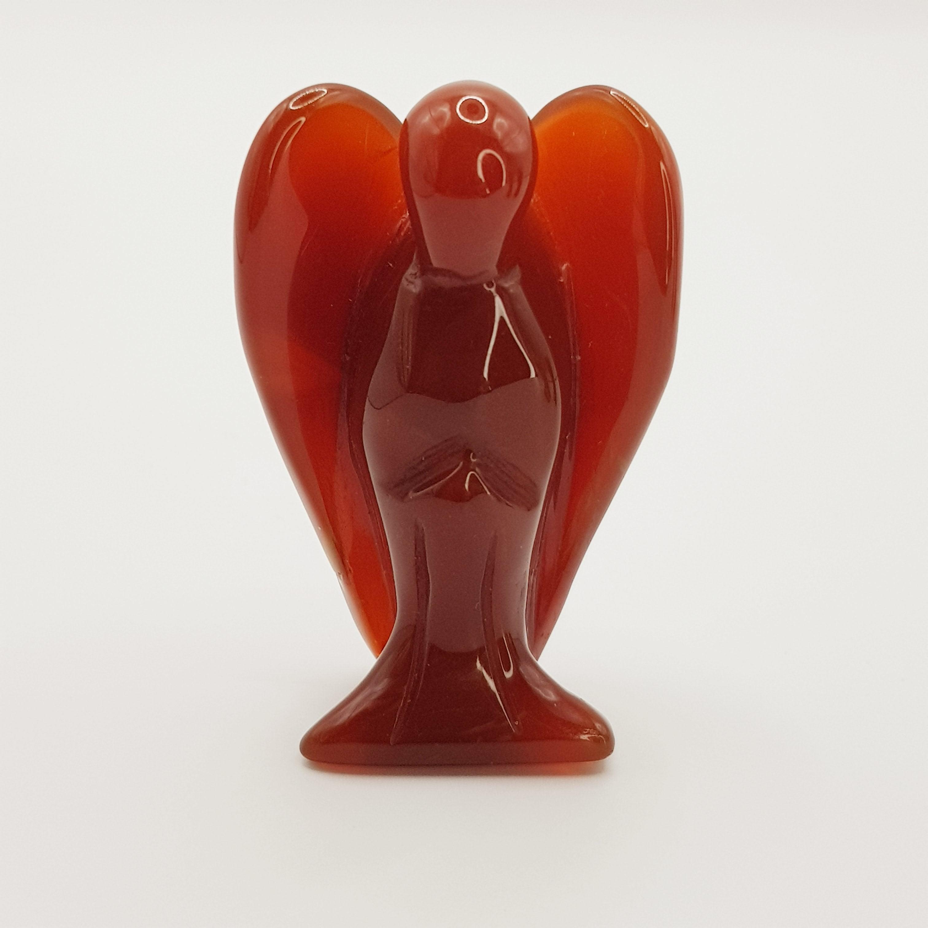 Schutzengel aus Achat - World of Crystals