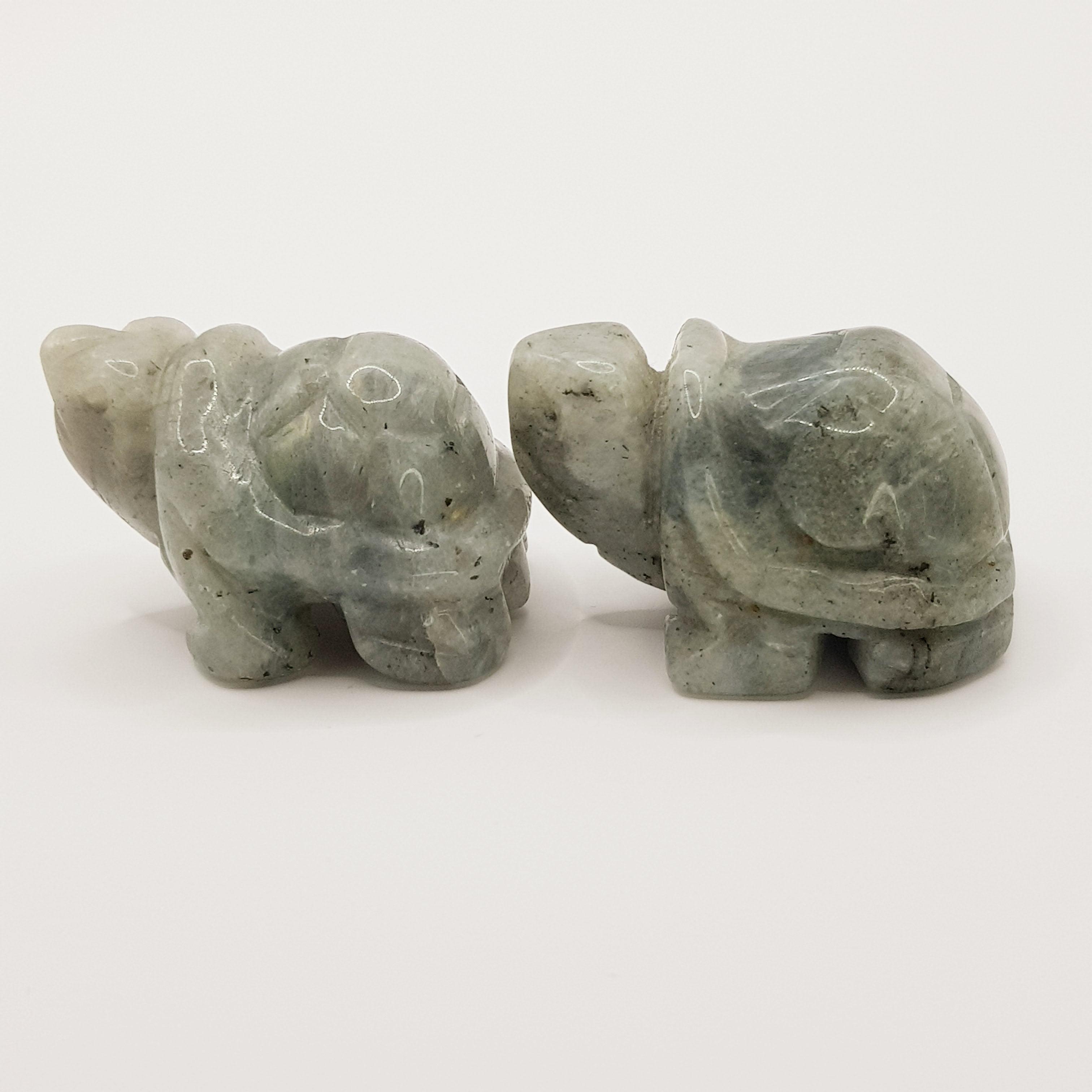 Schutzschildkröte aus Labradorit - World of Crystals