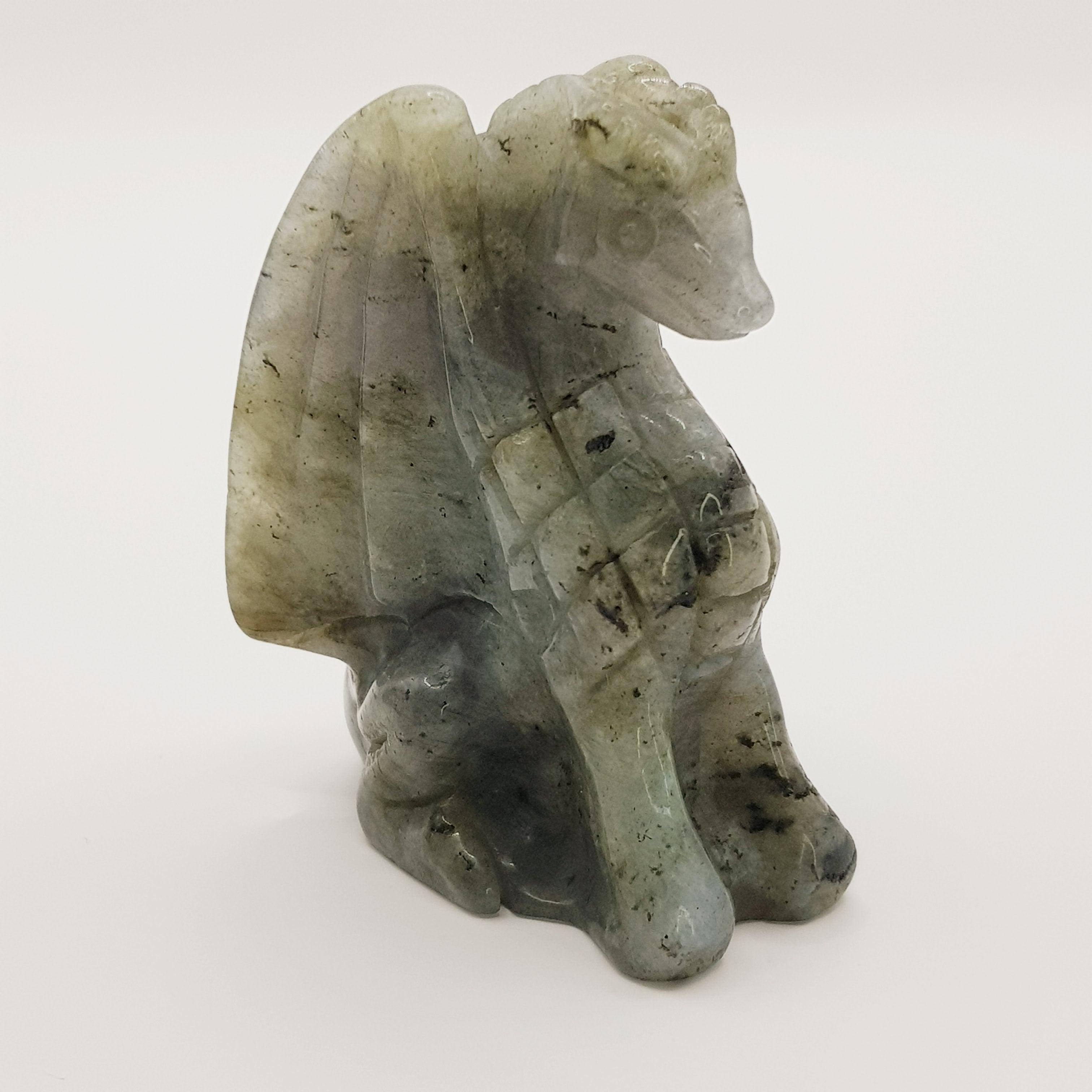 Wächterdrache aus Labradorit - World of Crystals