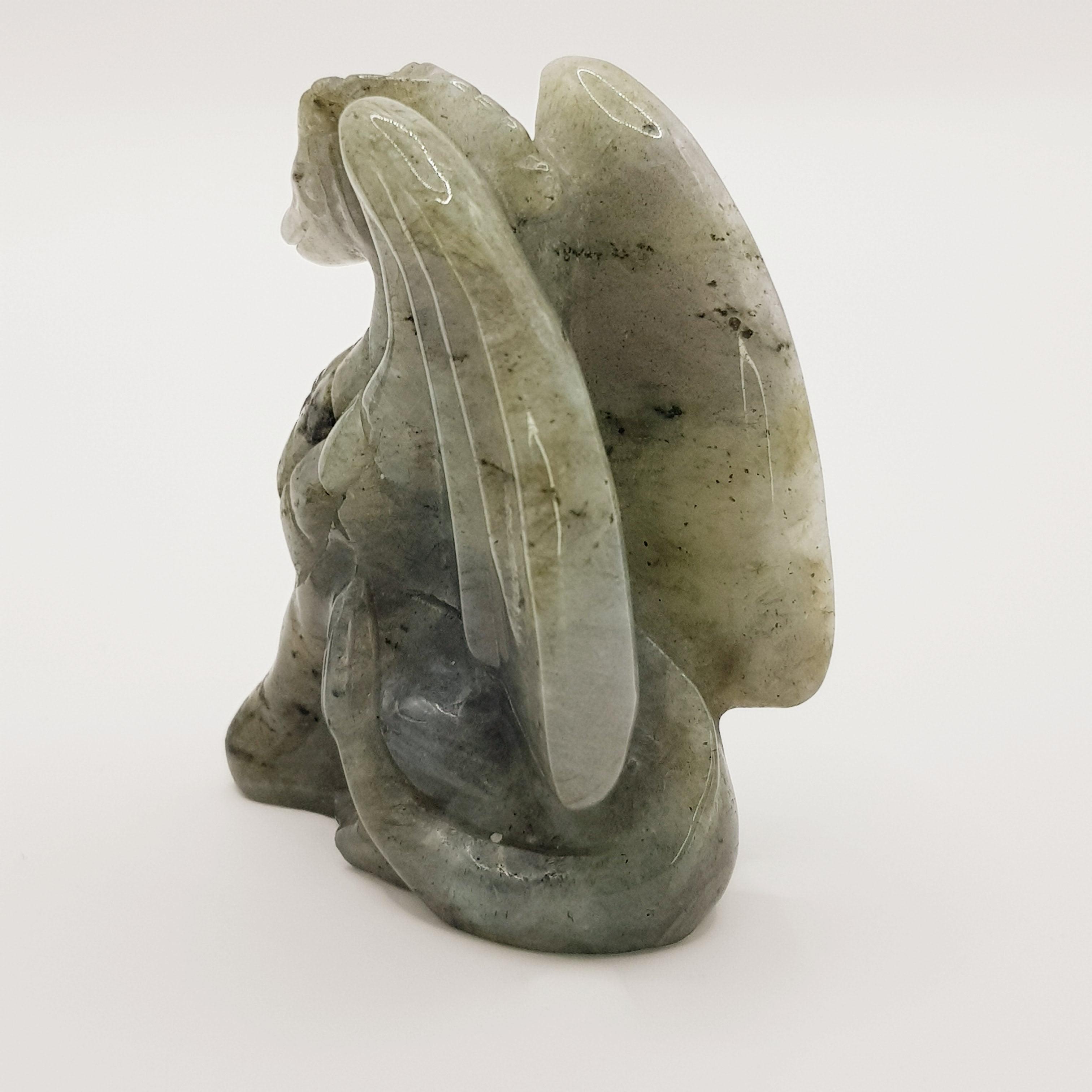 Wächterdrache aus Labradorit - World of Crystals