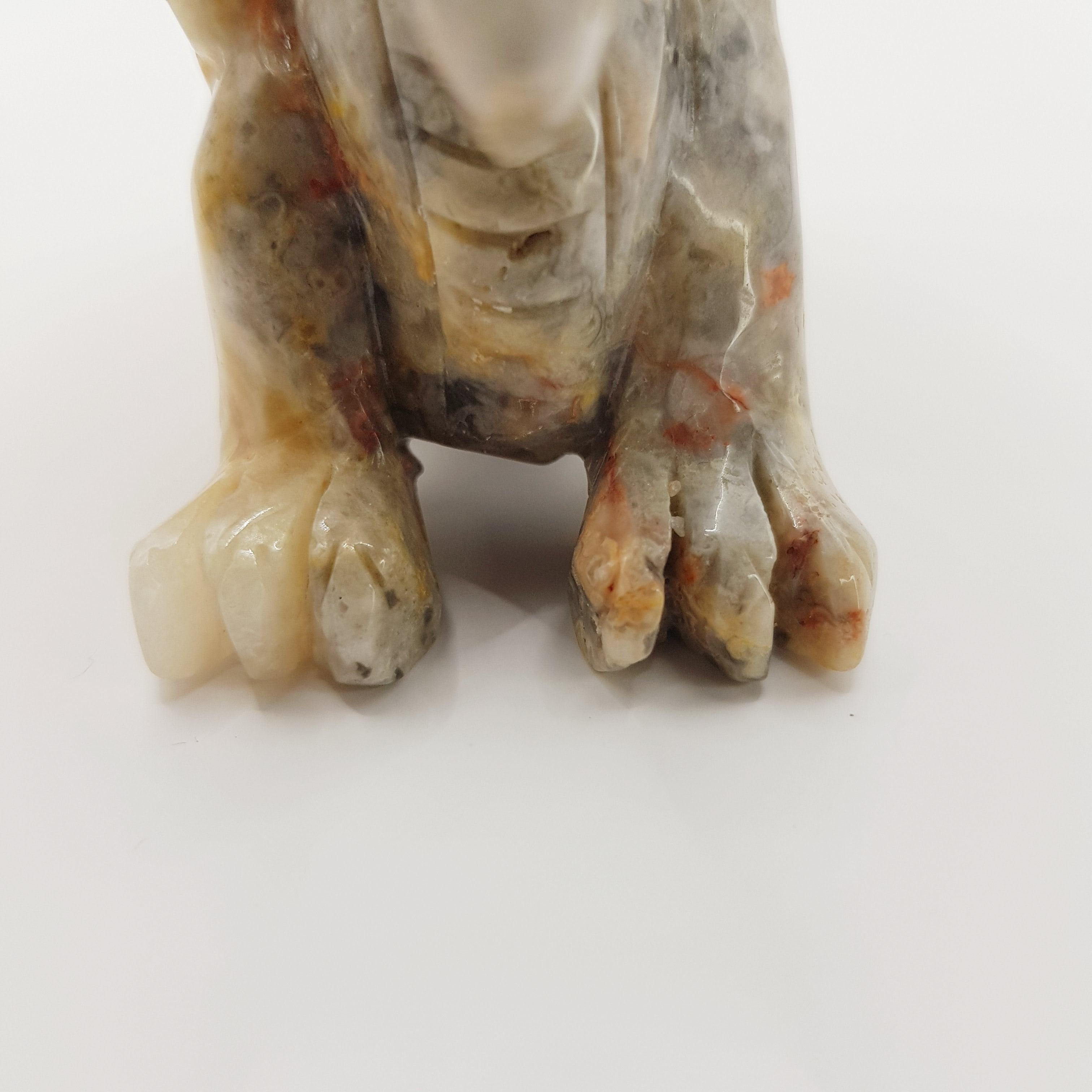 Mystischer Drache aus Crazy Lace Achat - World of Crystals