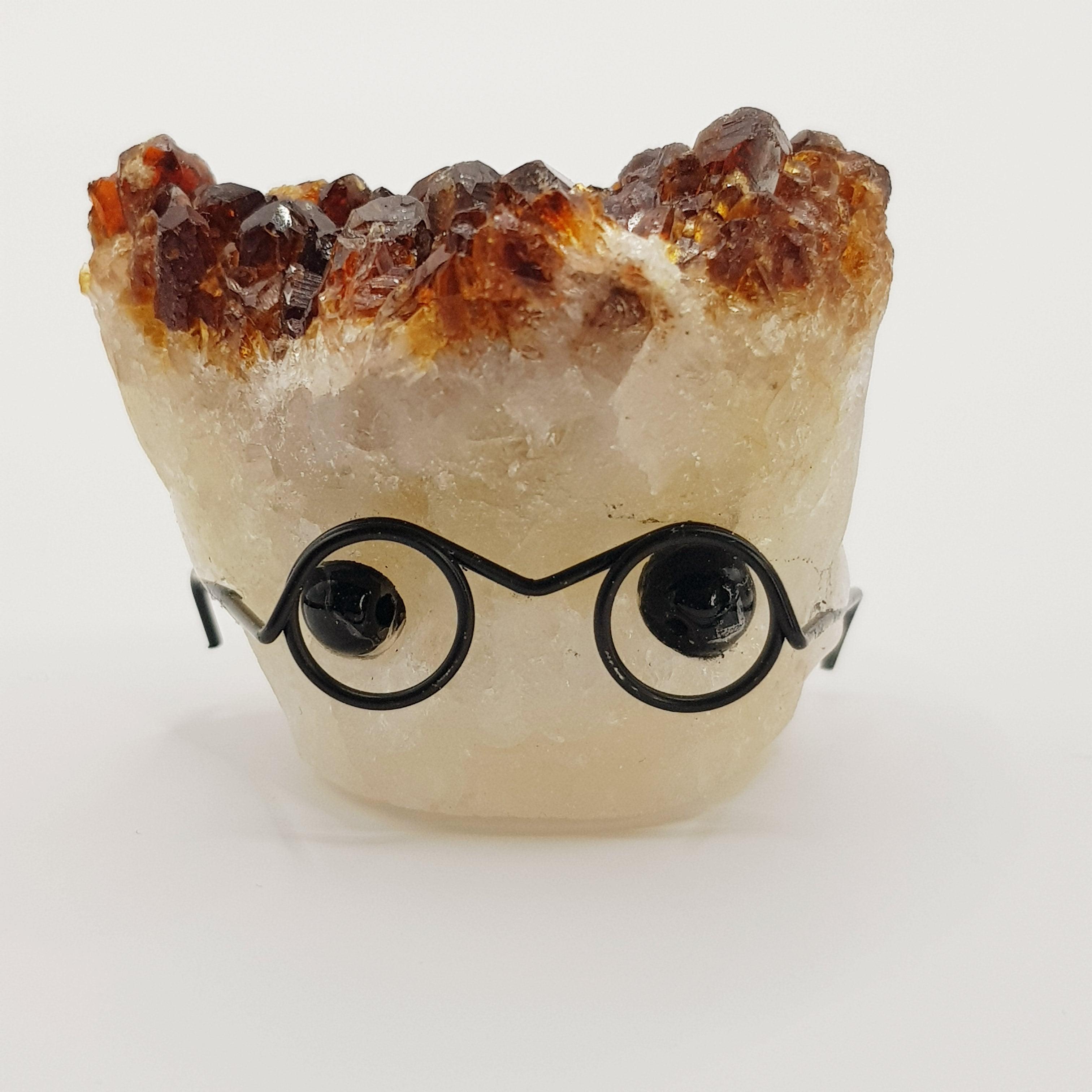 Citrin-Freund "Schlauer Funken" - World of Crystals