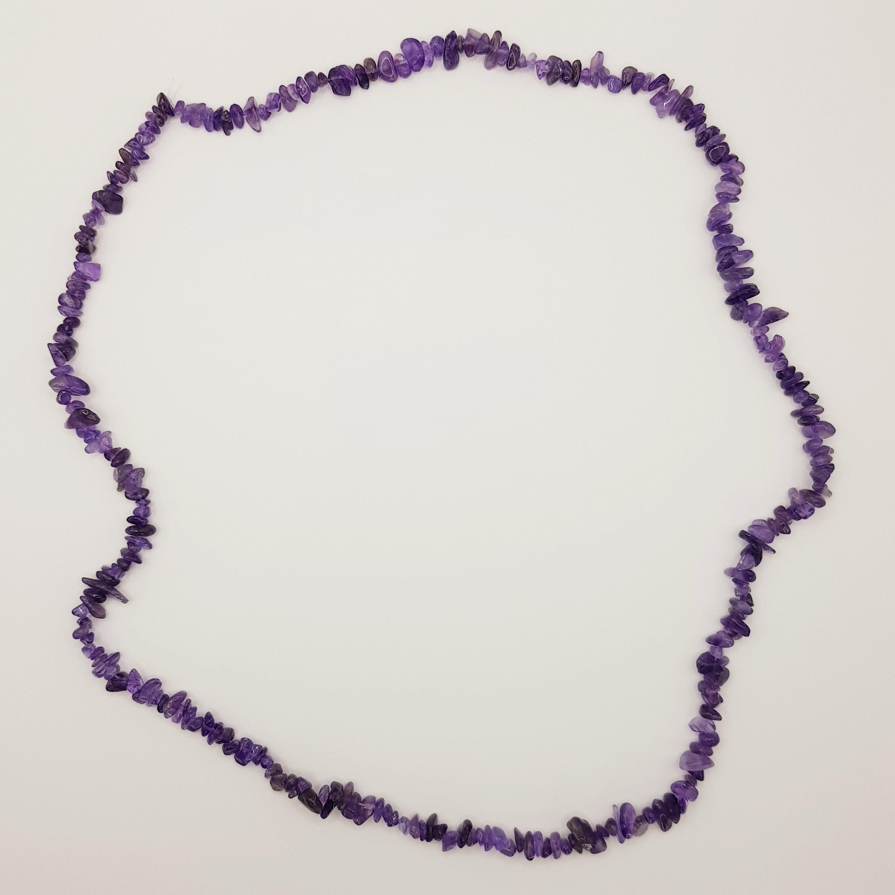 Kristall-Regen Halskette – Amethyst - World of Crystals