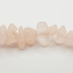 Kristall-Regen Halskette – Rosenquarz - World of Crystals
