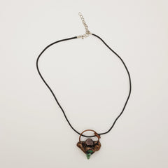 Energie-Amulett mit Grüner Aventurin-Spitze