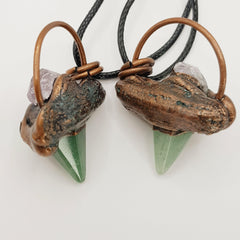 Energie-Amulett mit Grüner Aventurin-Spitze