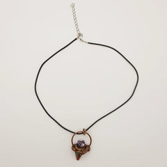 Energie-Amulett mit Roter Jaspis-Spitze