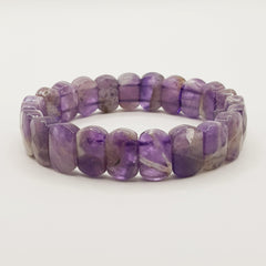 Traum Amethyst-Premium Edelarmband – One-Size - World of Crystals