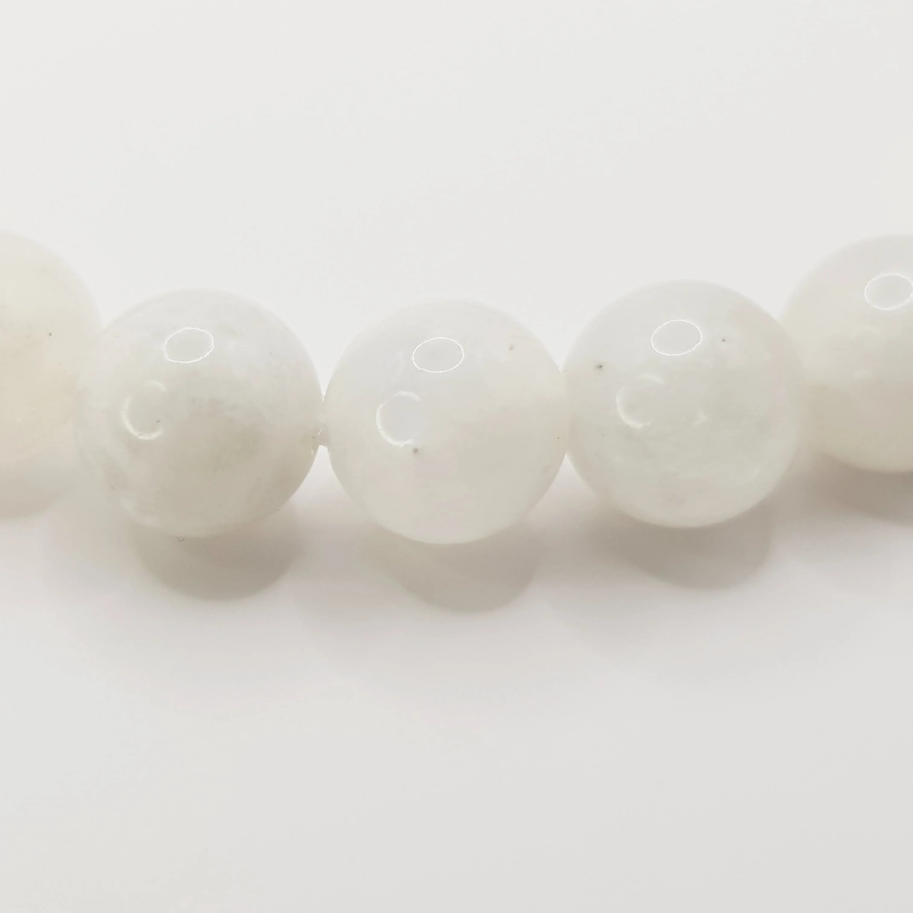 Regenbogen Mondstein-Perlenarmband – One-Size, Dehnbar, Handgefertigt - World of Crystals