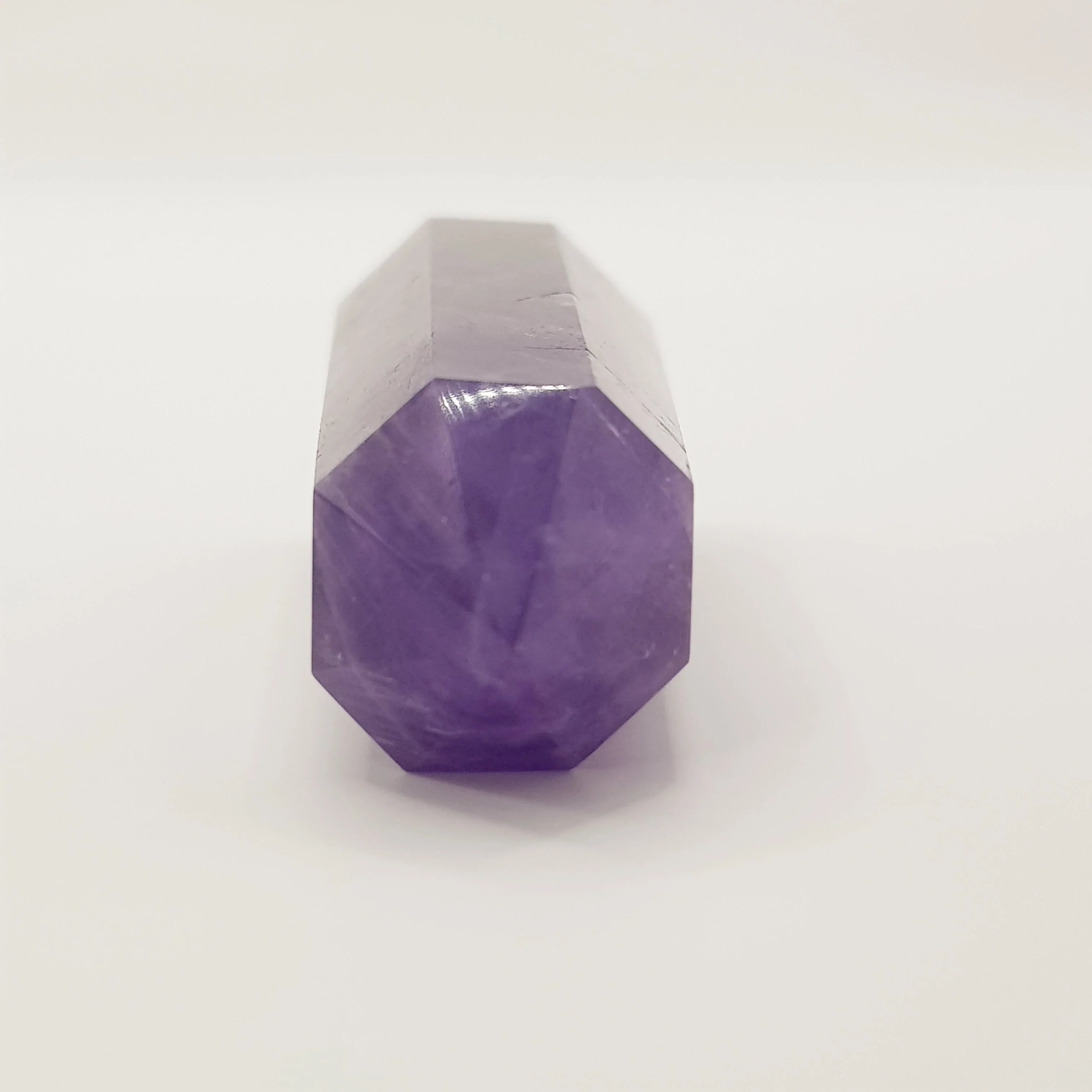 Amethyst-Obelisk Turm – 5-15cm, Handgefertigt - World of Crystals