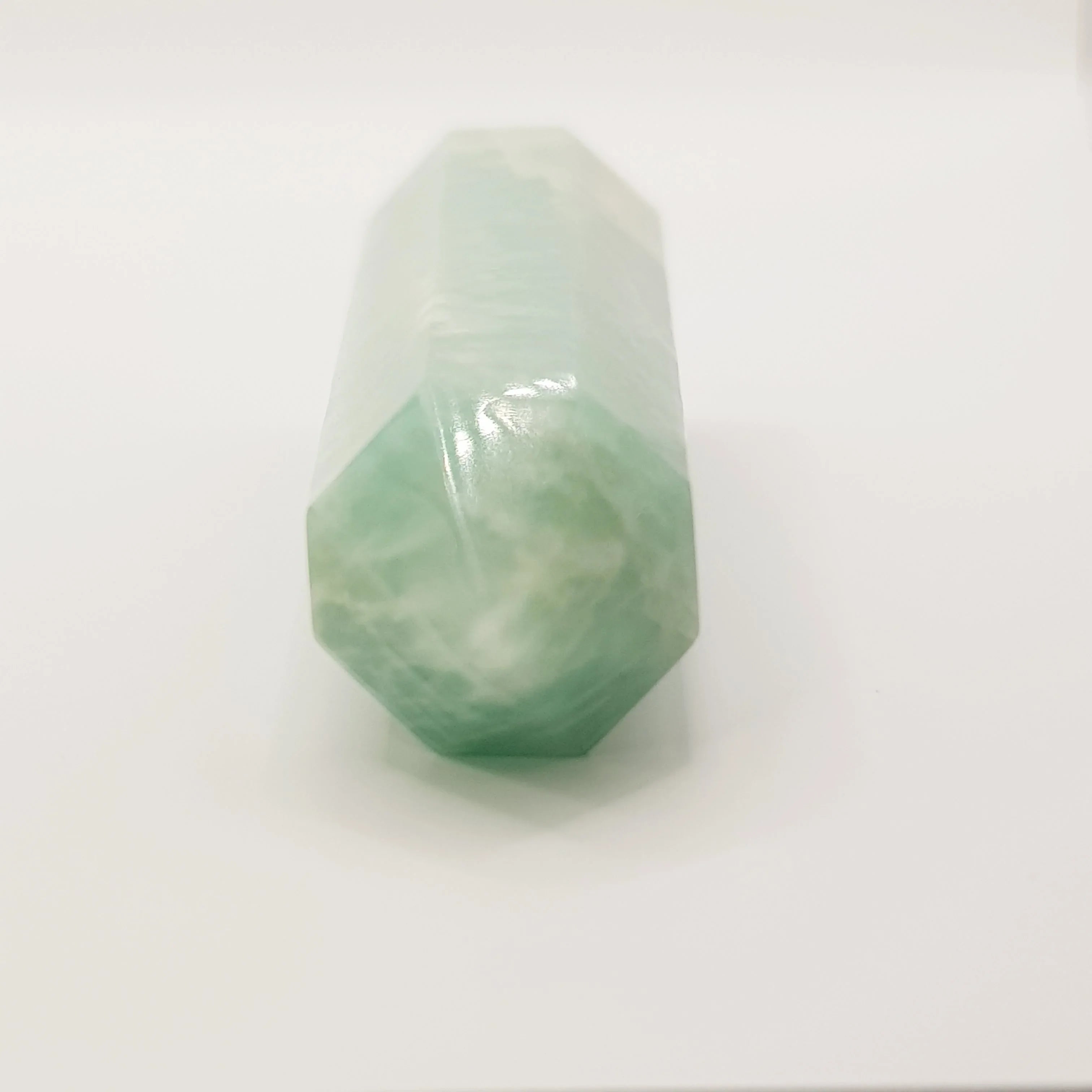 Amazonit-Obelisk Turm – 5-15cm, Handgefertigt - World of Crystals