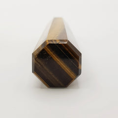 Gelbes Tigerauge-Obelisk Turm – 5-15cm, Handgefertigt - World of Crystals