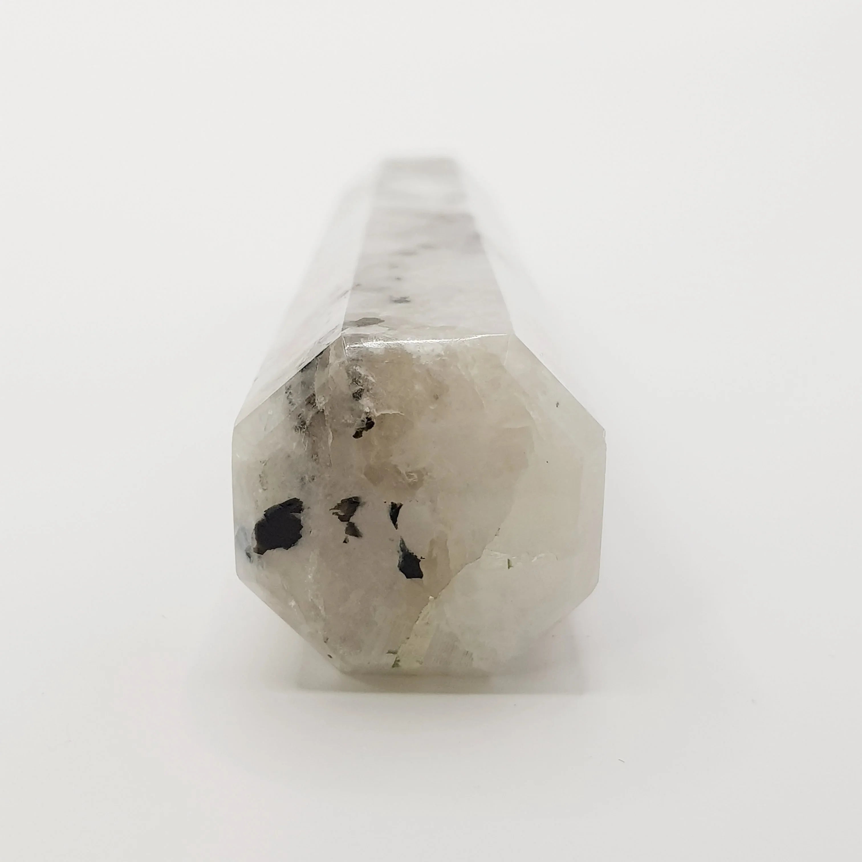 Regenbogen-Mondstein-Obelisk Turm – 5-15cm, Handgefertigt - World of Crystals