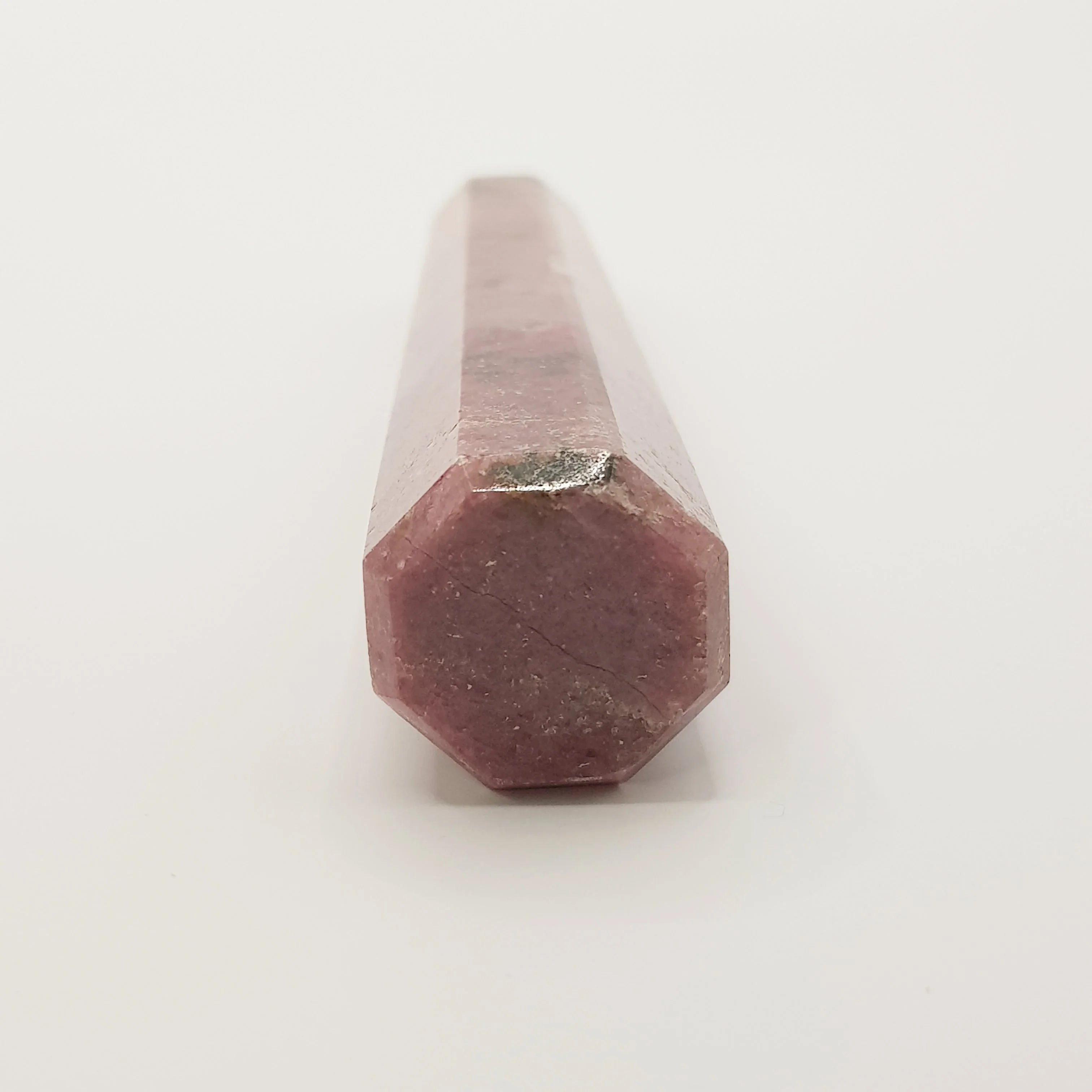 Rhodonit-Obelisk Turm – 5-15cm, Handgefertigt - World of Crystals