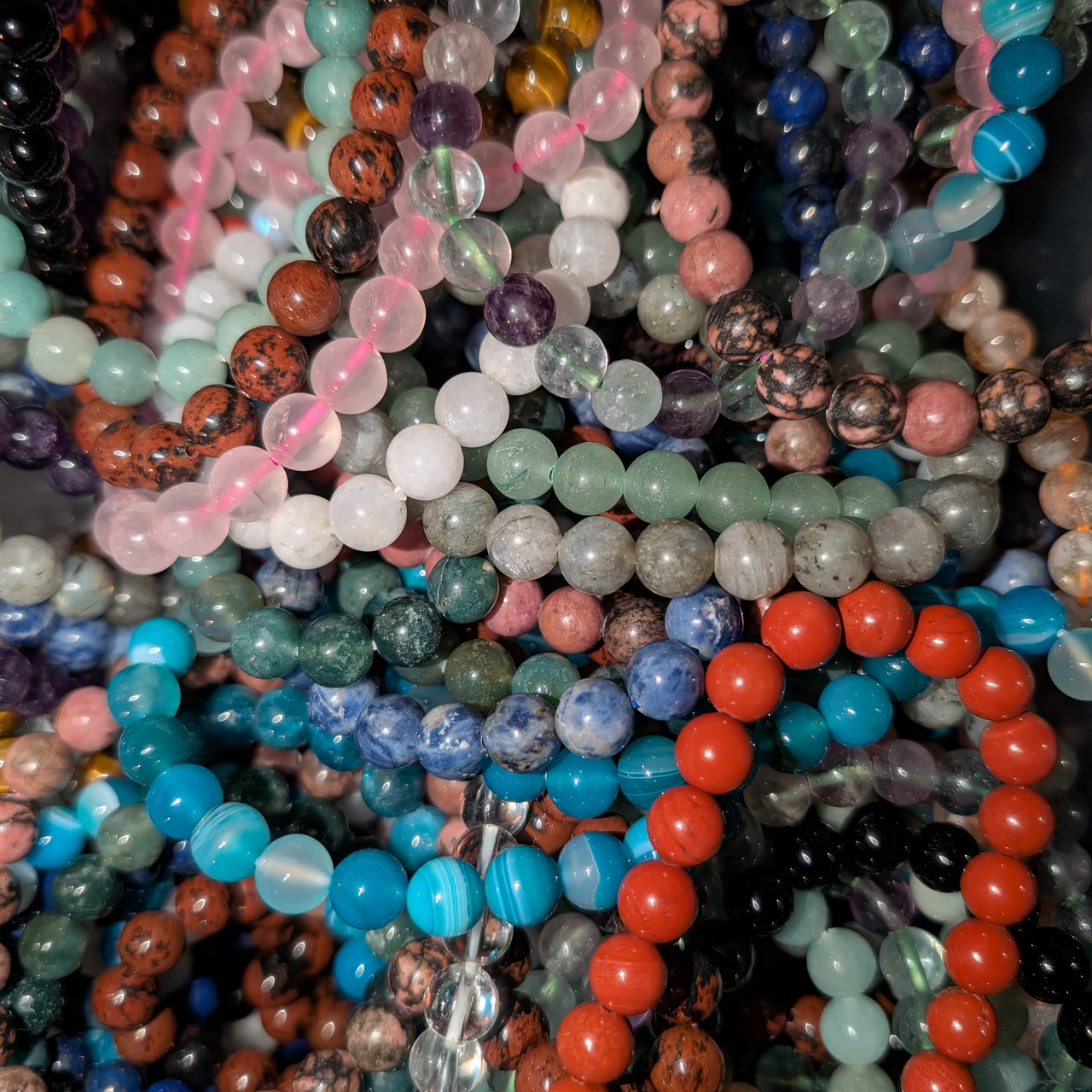 Kristall-Konfetti «Perlenarmbänder-Mix»